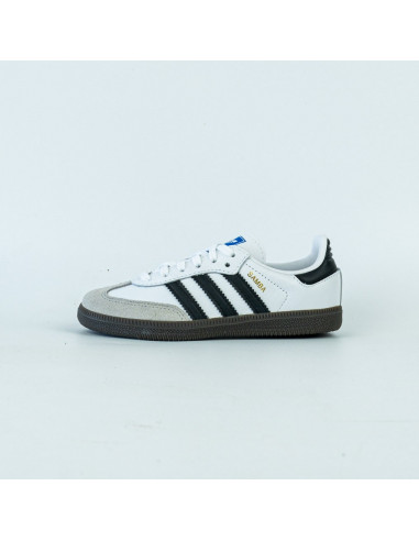 ADIDAS SAMBA J WHITE