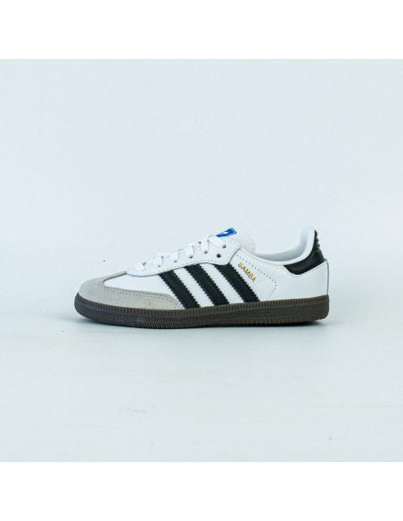 ADIDAS SAMBA J WHITE