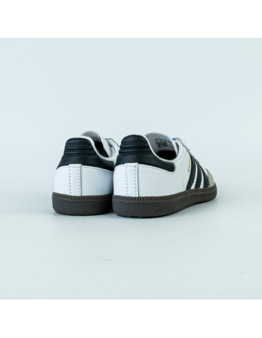 ADIDAS SAMBA J WHITE