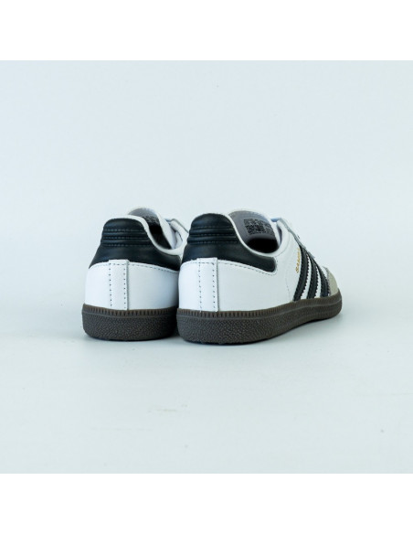 ADIDAS SAMBA J WHITE