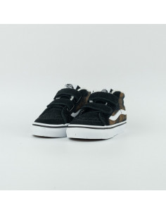 VANS INF SK8-MID REISSUE V BLACK BROWN 2
