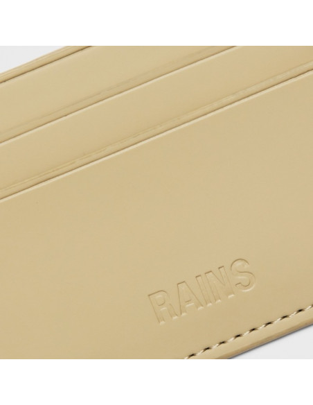 RAINS CARD HOLDER SAND
