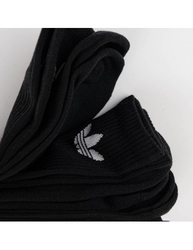 ADIDAS SOCKS CREW TREFOIL CUSHION BLACK