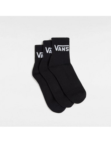 VANS SOCKS CLASSIC HALF CREW BLACK
