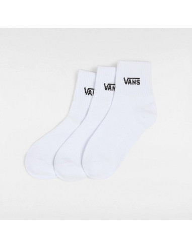 VANS SOCKS CLASSIC HALF CREW WHITE