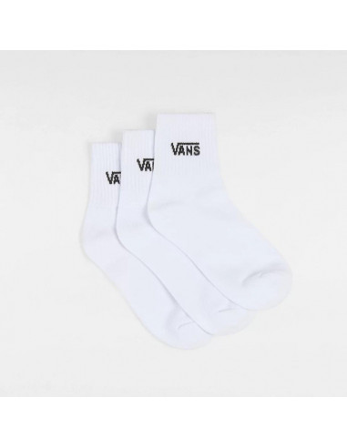 VANS SOCKS CLASSIC HALF CREW WHITE