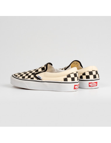 VANS CLASSIC SLIP-ON CHEKBOARD WHITE
