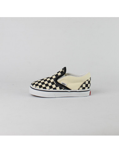VANS INF CLASSIC SLIP-ON CHEKBOARD WHITE