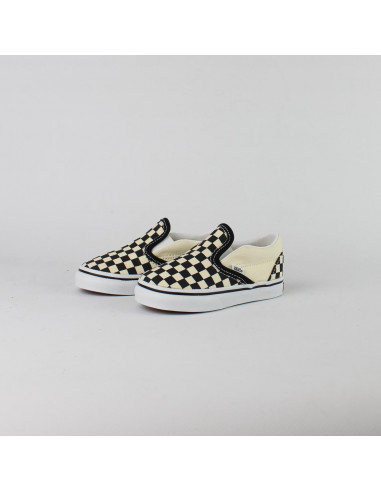 VANS INF CLASSIC SLIP-ON CHEKBOARD WHITE